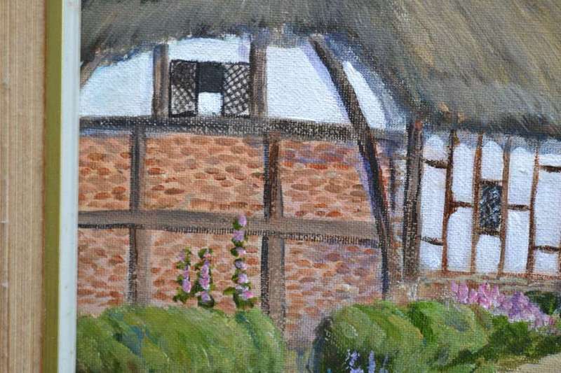 Wendy Mills Oil on Board, Signed and dated 1997- Framed