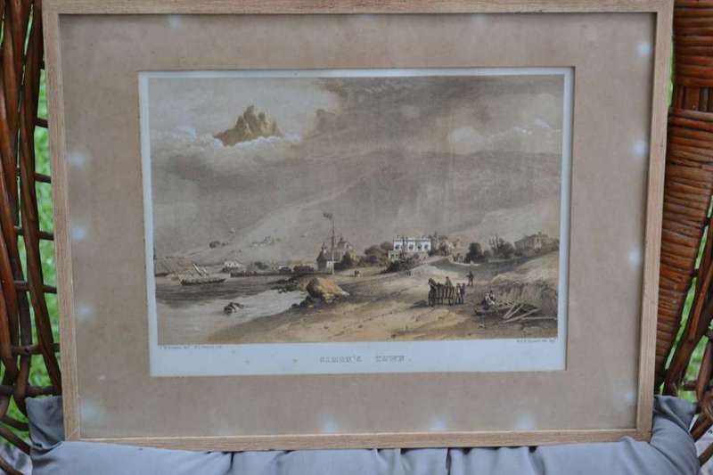 Historical Print - TW Bowler Simon`s Town