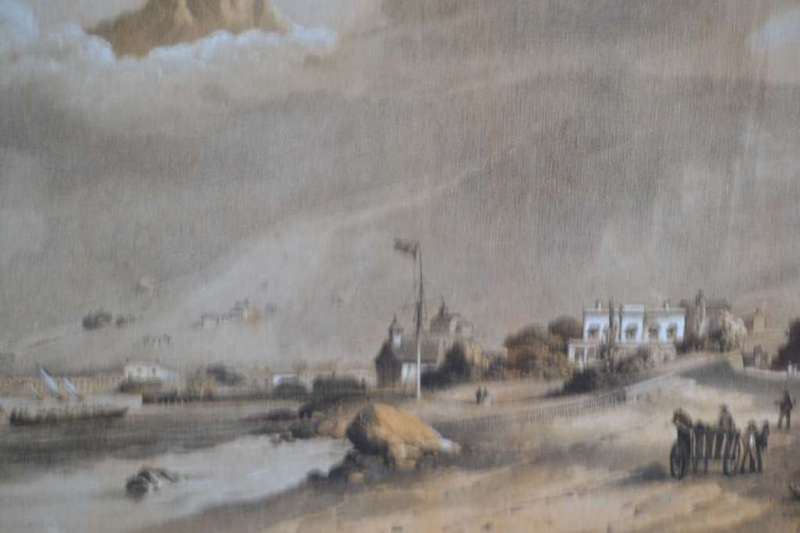 Historical Print - TW Bowler Simon`s Town