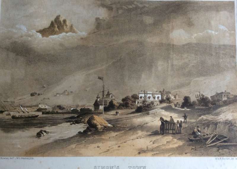 Historical Print - TW Bowler Simon`s Town