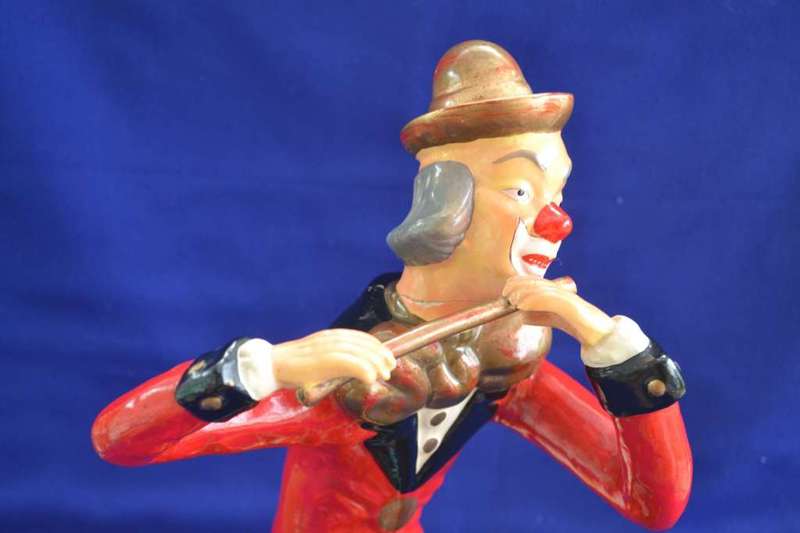 Large Vintage Porcelain clown