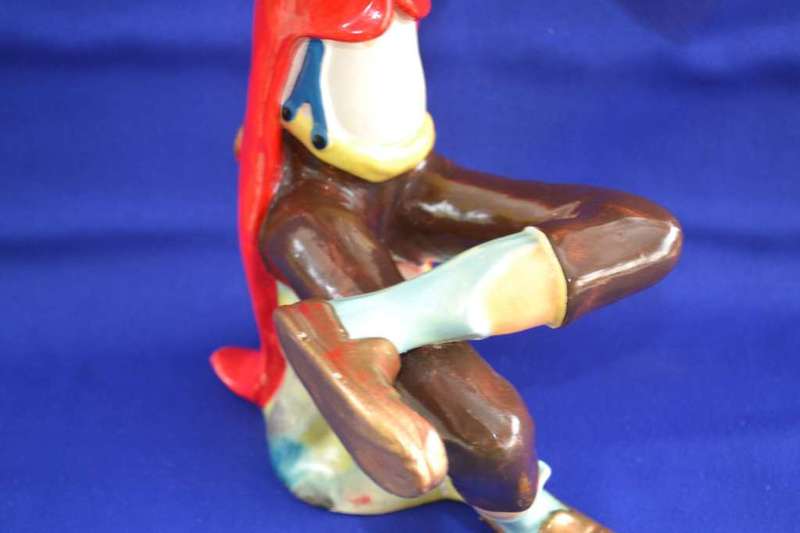 Large Vintage Porcelain clown