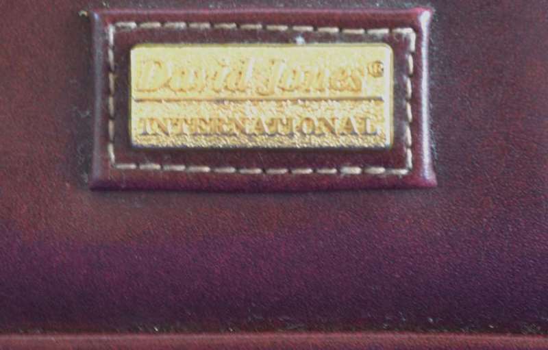 David Jones Vintage Ladies Attache Case / Bag