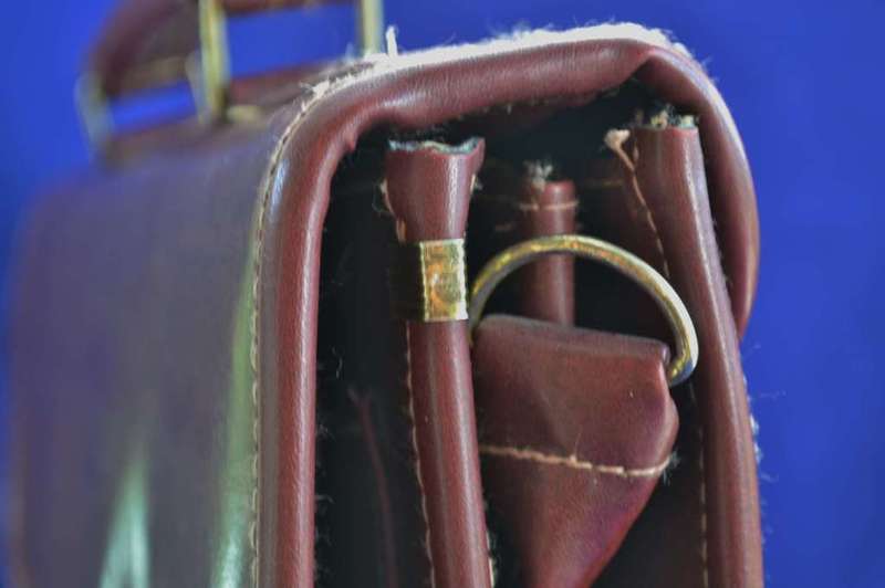 David Jones Vintage Ladies Attache Case / Bag