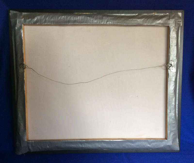 Original Oil on canvas, Framed