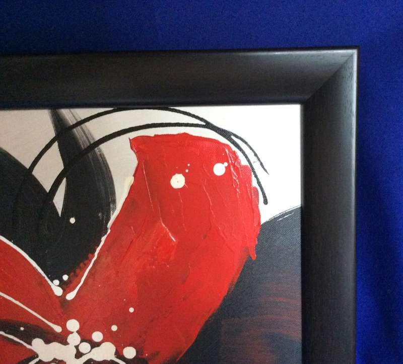 Original Oil on canvas, Framed