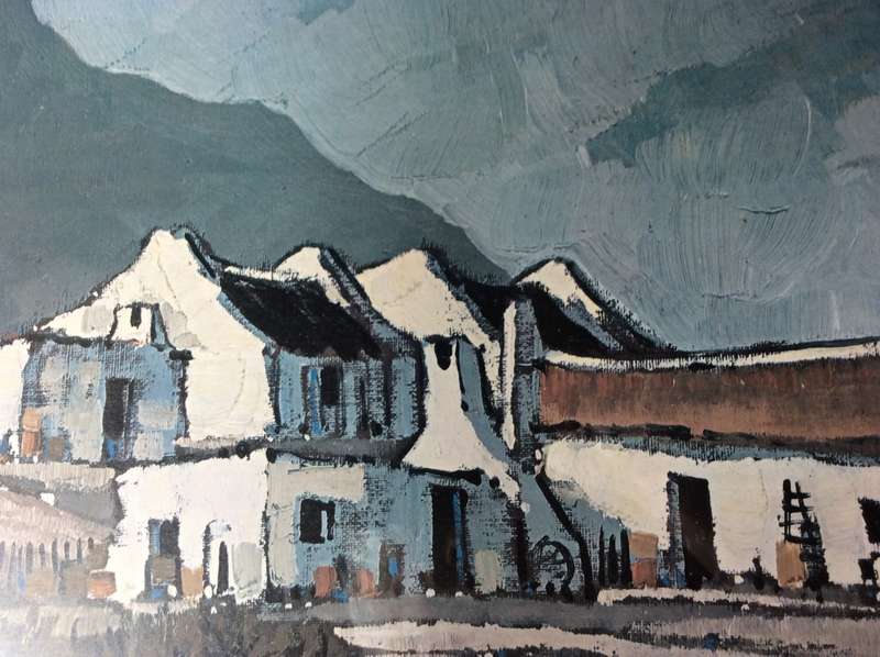 M. Brigg  Print Mounted Behind Glass