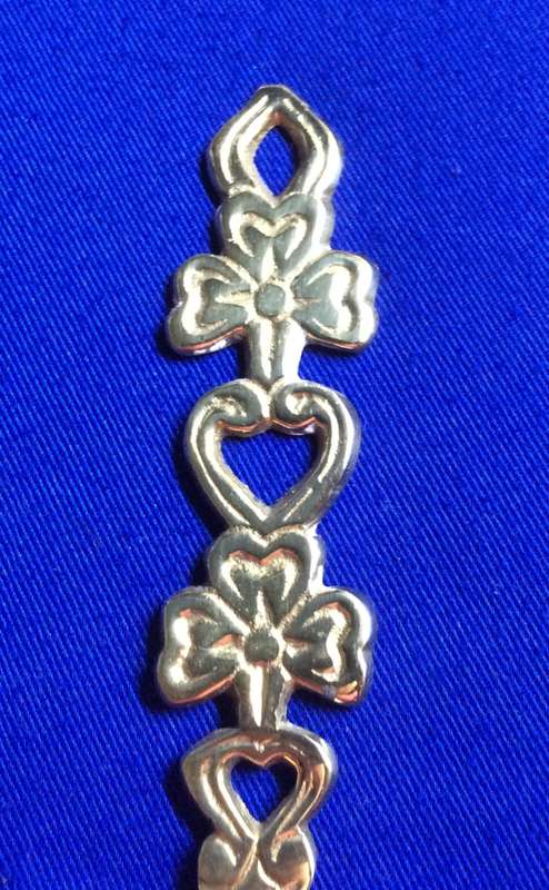 Irish Love Spoon - Shamrock - Boxed