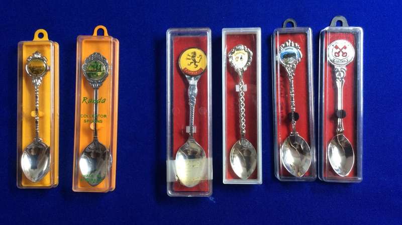 Assorted Collectible Spoons x 6
