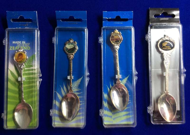 Collectible Spoons New Zealand x 4