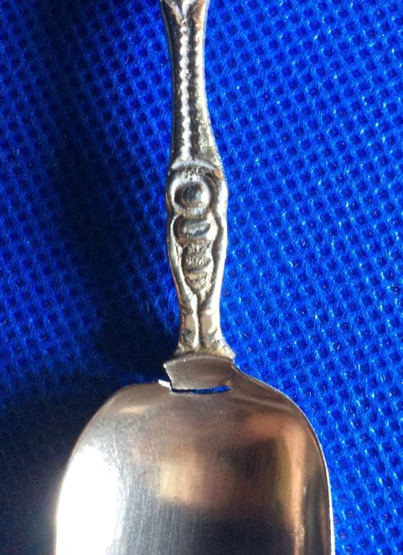 Vintage Ornate Handle spoons x 4