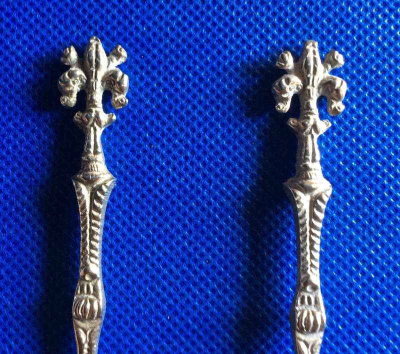 Vintage Ornate Handle spoons x 4