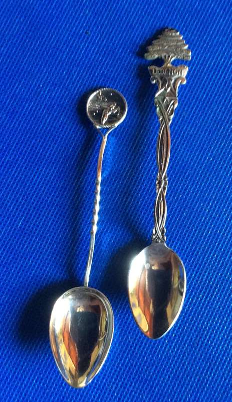 Assorted Collectible Spoons x 6