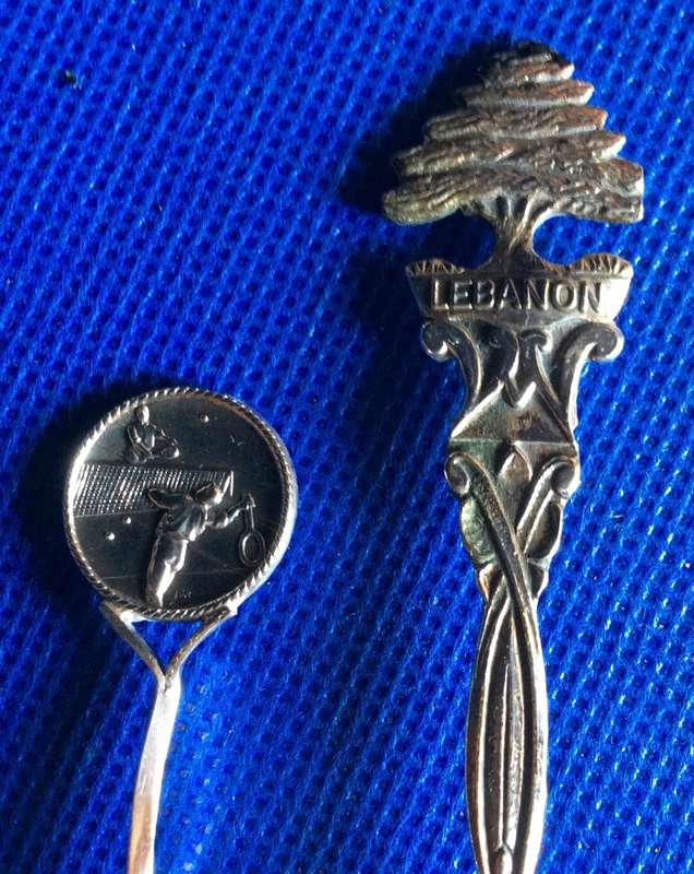 Assorted Collectible Spoons x 6