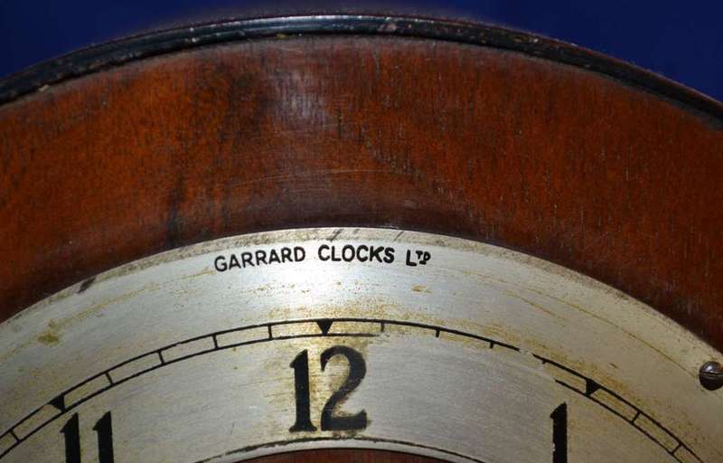 Gerrard Clock Company Limited Vintage Art Deco Mantle Clock c1937