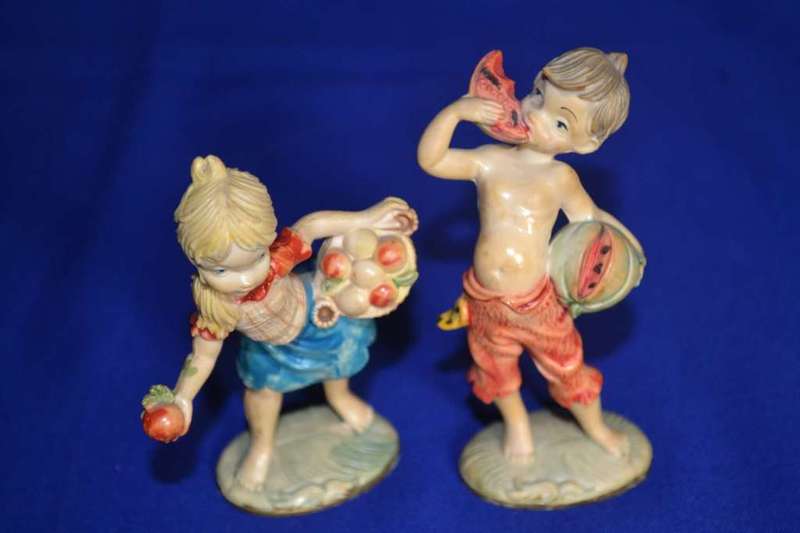 Vintage Italy Fontanini Depose Figures