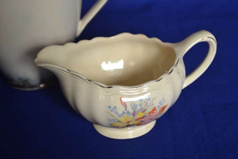 Tea Pot, Milk jug and Open Sugar Bowl - Various Makers