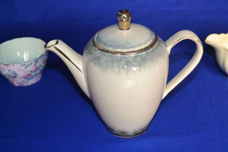 Tea Pot, Milk jug and Open Sugar Bowl - Various Makers
