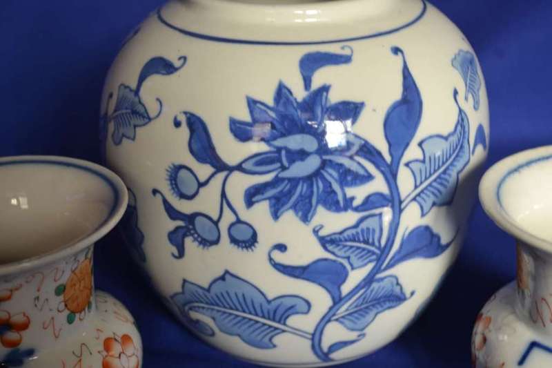 Oriental Vases - 3 Pieces