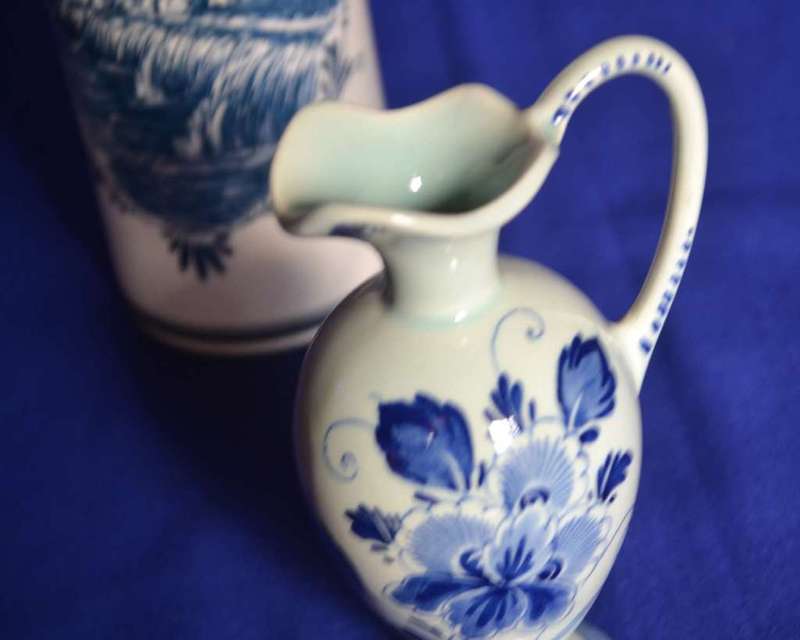 Genuine Delft Blue Items - Holland - 2 Pieces