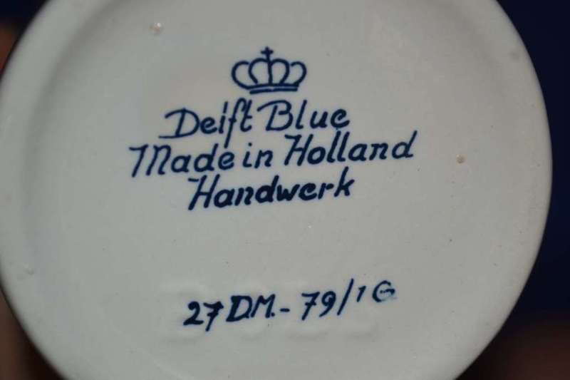 Genuine Delft Blue Items - Holland - 2 Pieces