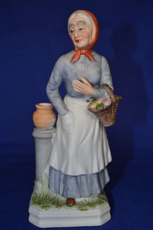 Assorted Vintage Bisque Porcelain Figurines x 3