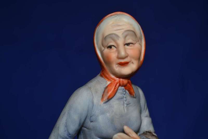 Assorted Vintage Bisque Porcelain Figurines x 3