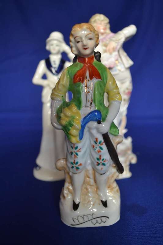 Vintage Porcelain figurines x 3