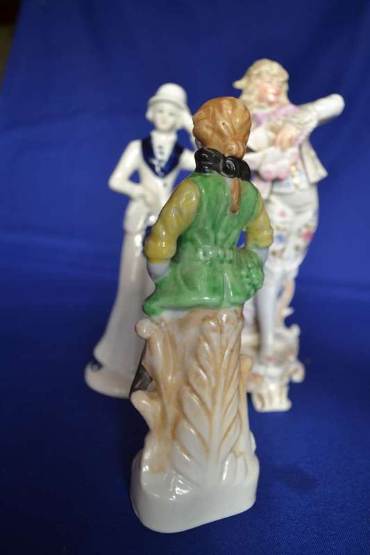 Vintage Porcelain figurines x 3
