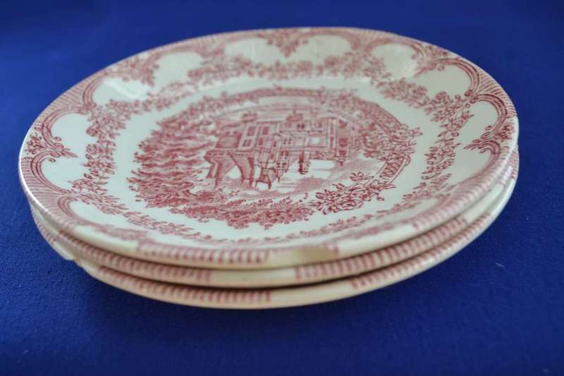 English Ironstone Tableware EIT Trios Pink - 26 Pieces