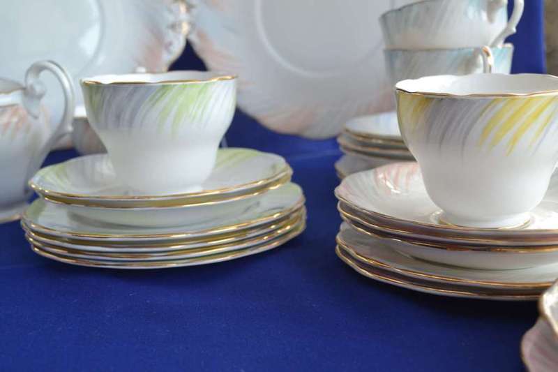 Royal Standard Fine Bone China Tea Set  33 Pieces