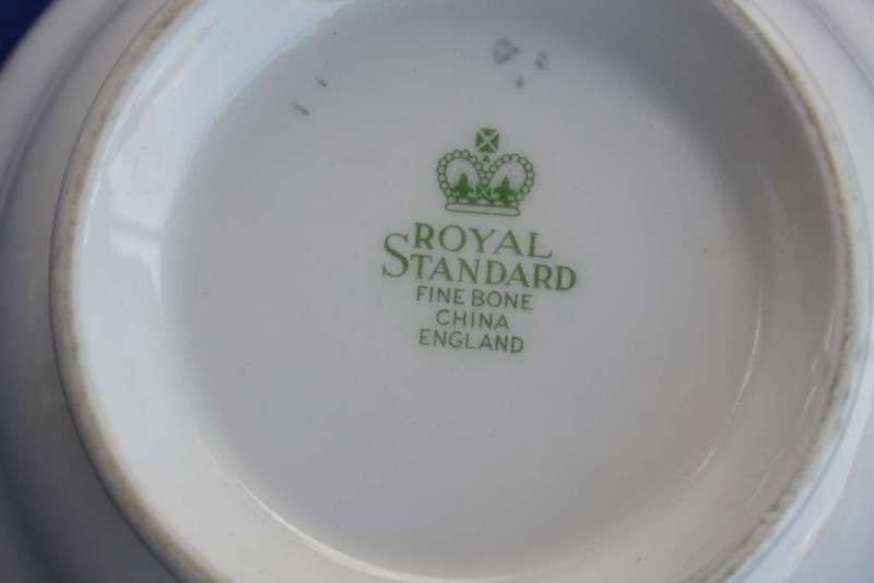 Royal Standard Fine Bone China Tea Set  33 Pieces