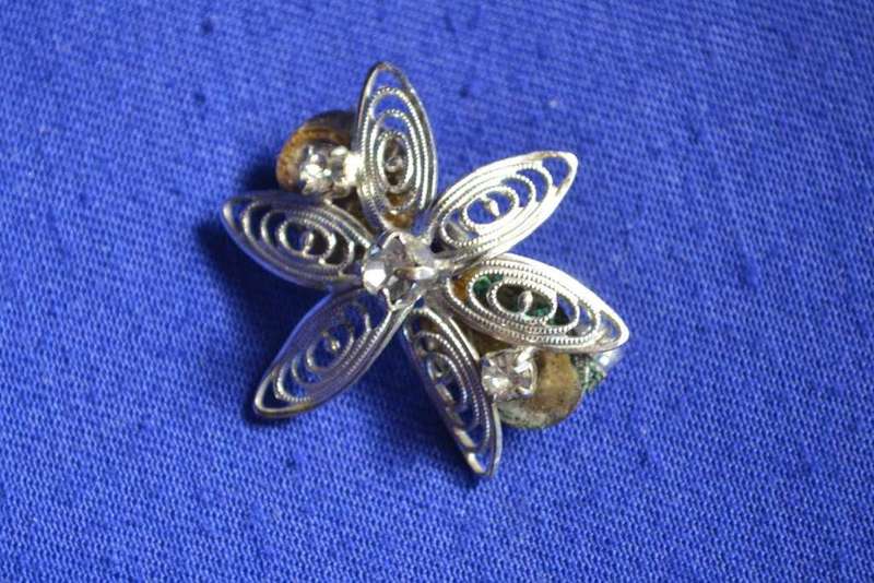 Assorted Vintage Brooches  and a Ring- 5 Pieces