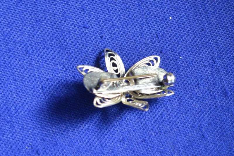 Assorted Vintage Brooches  and a Ring- 5 Pieces