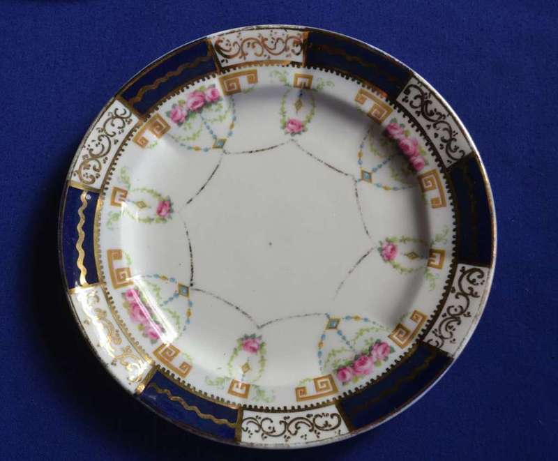 Assorted Vintage Porcelain Plates - Three Pieces
