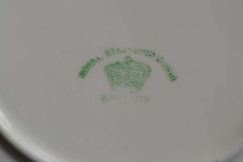 Assorted Vintage Porcelain Plates - Three Pieces