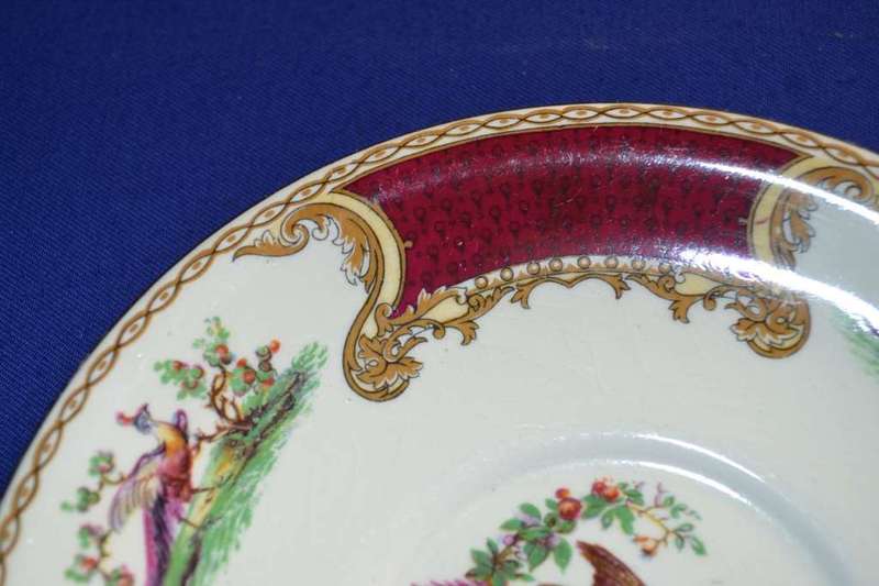 Assorted Vintage Porcelain Plates - Three Pieces
