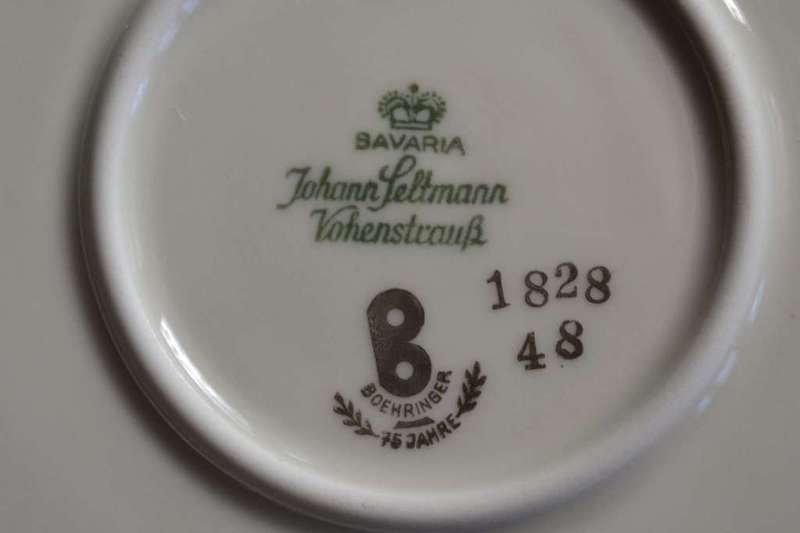 Johan Saltmann - Bavaria Round Platter and Imari Style Plate