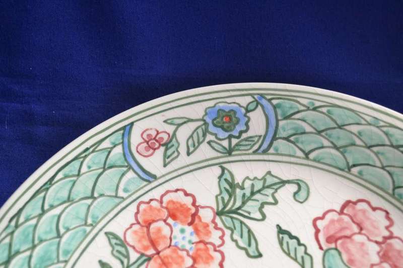 Johan Saltmann - Bavaria Round Platter and Imari Style Plate