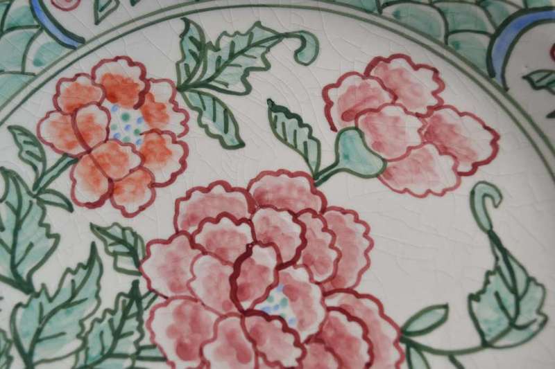 Johan Saltmann - Bavaria Round Platter and Imari Style Plate