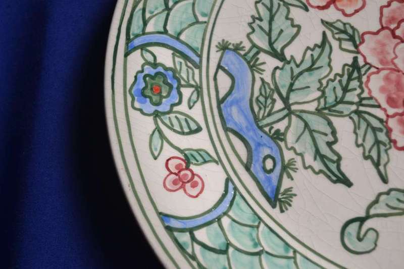 Johan Saltmann - Bavaria Round Platter and Imari Style Plate