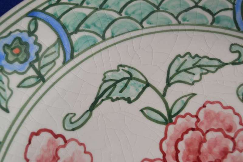 Johan Saltmann - Bavaria Round Platter and Imari Style Plate