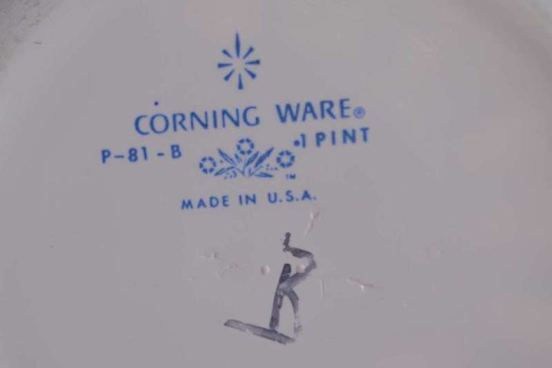 Vintage Corning Ware Cornflower Blue Saucepan /  Skillet 1 Pint