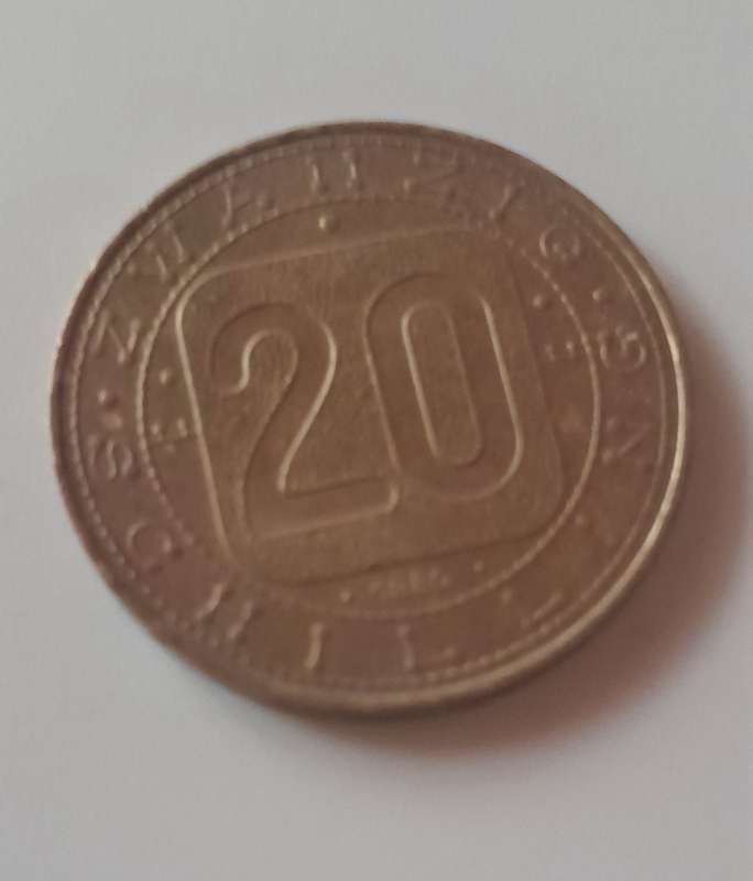 1960 20 Philippine Shilling Coin
