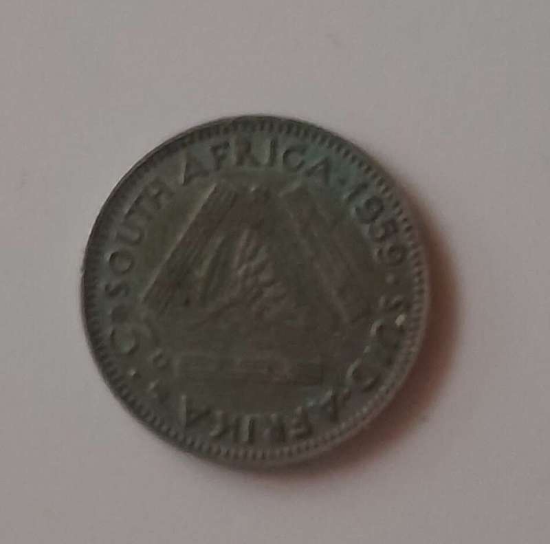 1959 South Africa 1/4 Penny