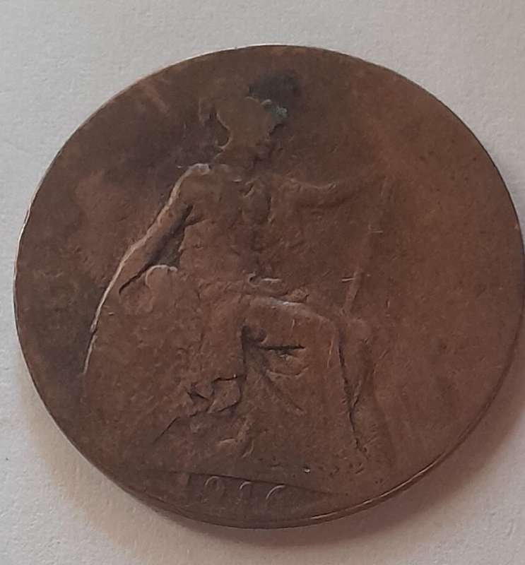 1916 British Coin