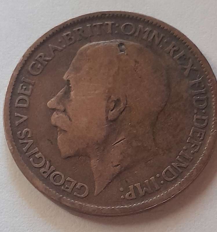 1916 British Coin