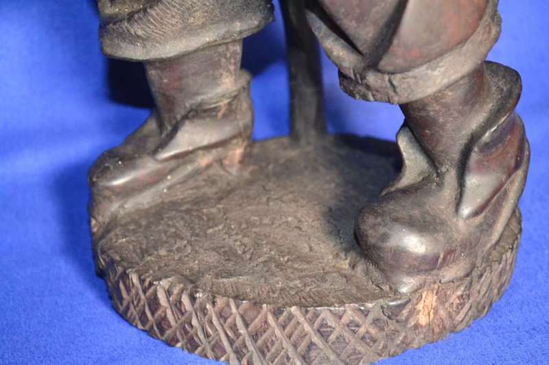 Vintage Hand Carved Wooden Sculpture