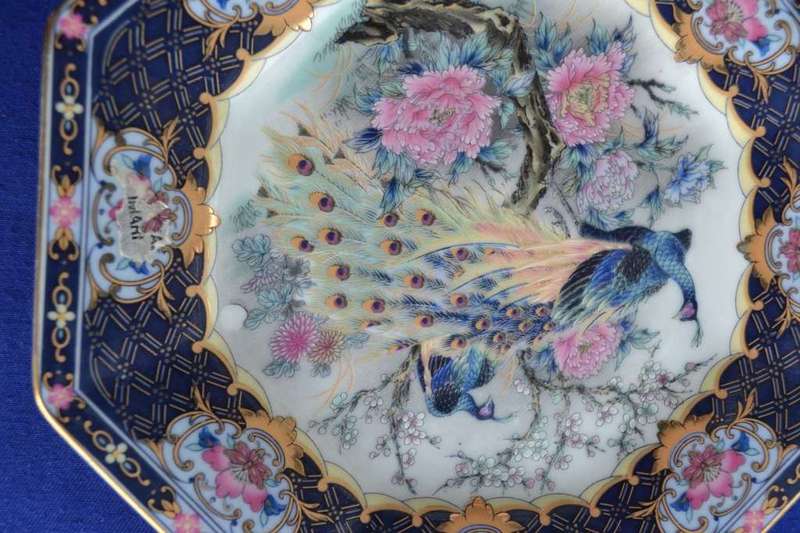 Small Imari and Large Imari Style Plate