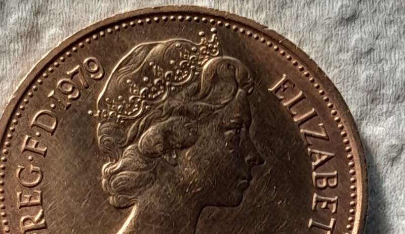 1979 British New Pence 2p Coin